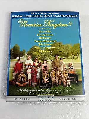 Moonrise Kingdom (Blu-ray / DVD 2012) No Digital Code Wes Anderson Comedy • $8.49