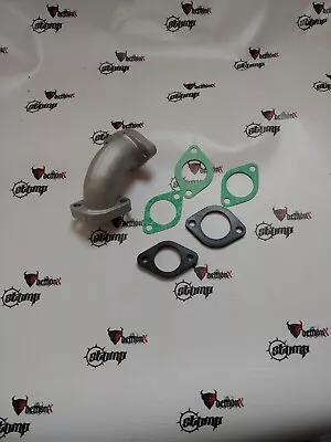 26mm INLET MANIFOLD FOR PIT BIKE CARB WITH GASKETS Yx02. Yx140. Yx160 • £11.99