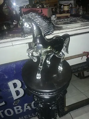 Stunning Murano Horse Glass Sculpture • £195
