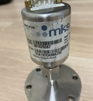 MKS Baratron 51A13TCA2BA700 Pressure Switch Used From Japan • $550