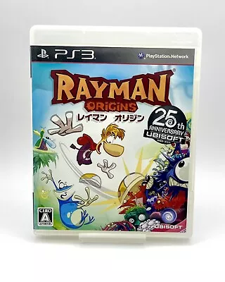 Japanese - Rayman Origins (Sony Playstation PS3) Complete With Manual - Tested • $9.99