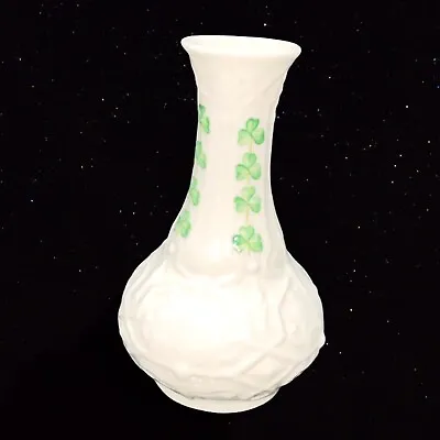 £32.37 • Buy Belleek Of Ireland Archive Collection 2007 VASE Shamrock Spill Limited Edition