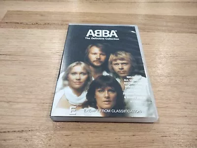 ABBA - The Definitive Collection Dvd Movies Region 4 Free Postage • $9.50