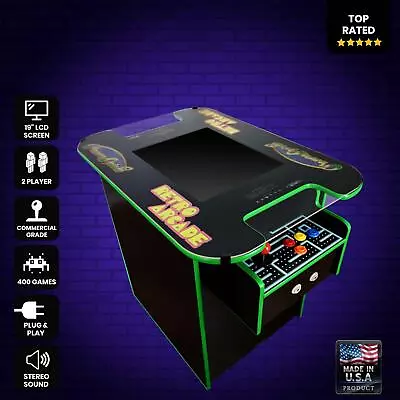 2 Players Head-to-Head Cocktail Arcade Machine With 400 Games - Commercial Grade • $1979.18