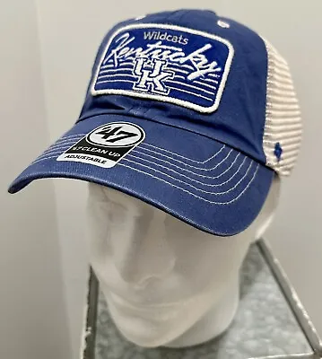 Kentucky Wildcats ‘47 Brand Cleanup Vintage Style Hat • $23.99