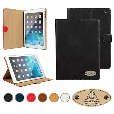 Stylish Leather Smart Flip Stand Luxury Designer Case Cover For All Apple IPads • £19.98
