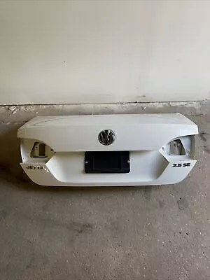 11-14 Volkswagen Jetta A6 Rear Trunk Deck Lid Cover White Oem • $199