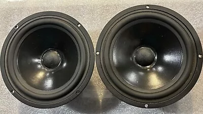 VIFA M17SG-09 6.5” WOOFERS Pair  8 OHM TESTED GOOD MADE IN DENMARK NICE • $95