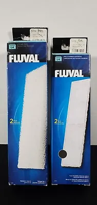 Fluval U4 Filter Poly/Carbon Cartridge A492 - 1 Pk Large / 1 Pk Fine Particles! • £15.19