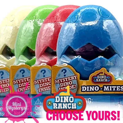 £9.99 • Buy Dino Ranch Dino-Mite Surprise Eggs *CHOOSE YOURS* New & Sealed Gold Chase Chance