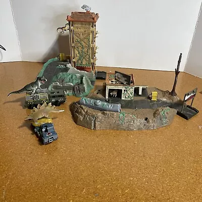 Jurassic Park The Lost World Vintage 1997 Matchbox Playset Pieces Parts Amblin  • $20