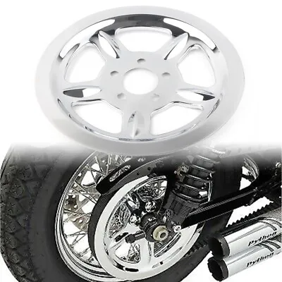 $57.54 • Buy Chrome Rear Pulley Cover Replacement #1201-0520 For Harley Sportster XL883 1200