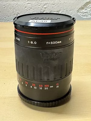 Vivitar Series 1 Mirror Lens 500mm F8Adapter  (AE48) • $55