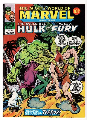 $12.12 • Buy Mighty World Of Marvel #291 (1978, Marvel Comics, UK Magazine) 