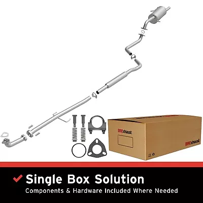 BRExhaust 1999-2003 Mazda Protege Direct-Fit Replacement Exhaust System • $395