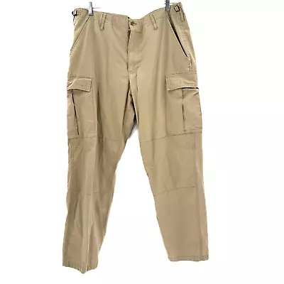 LA Police Gear BDU Tactical Cargo Mil-Spec Ripstop Pants Men’s 39X32.5 Tan Khaki • $18.99