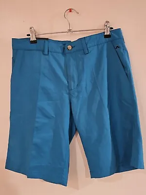 J. Lindeberg Eloy Mens Blue Peony Golf Shorts Size 30 NWT Free Post In Aus  • $45