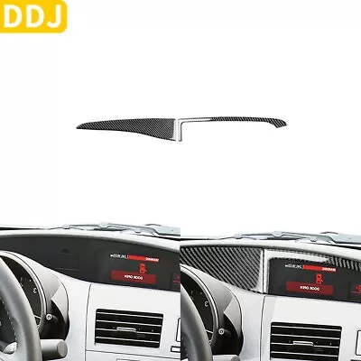 Carbon Fiber Dashboard Display Screen Panel Cover For Mazda 3 Axela 2010-2013  • $17.99