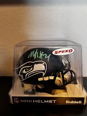 Marshawn Lynch Signed Seattle Seahawks Speed Mini Helmet Fanatics • $280