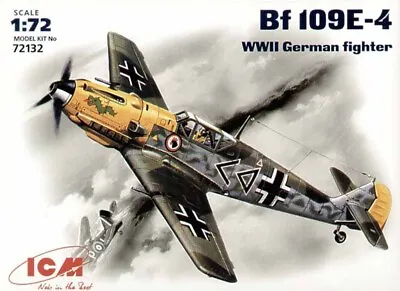 ICM 72132 Messerschmitt Bf-109E-4 1:72 Aircraft Model Kit • £12.95