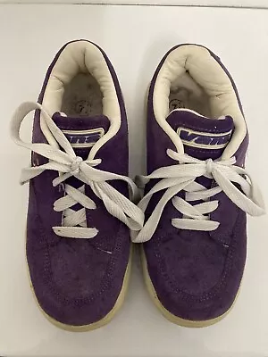 HTF. Vintage 90s Vans Skateboarding Shoes. Sz7.5 Purple With Rainbow Vans Logo. • $39.95