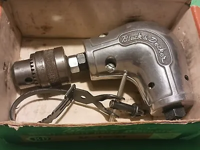 Vintage Black & Decker Right Angle Drive Drill Attachment U-1021 Works Great • $21