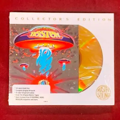 Boston S/t Self Titled Mastersound 24KT Gold CD SBM New Factory Sealed Promo • $169.99