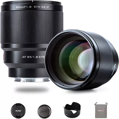 VILTROX 85mm F1.8 II STM Autofocus Full-Frame Portrait Lens For Sony E-Mount • $319