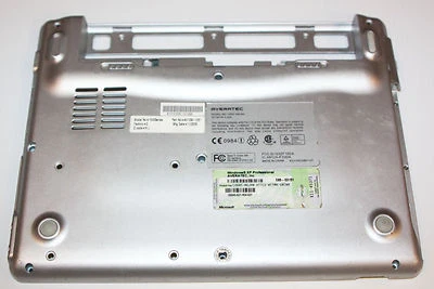 $6.99 • Buy Bottom Base Lower Case Cover Silver--Averatec 1000/1050/AV1050 10.6  Laptop
