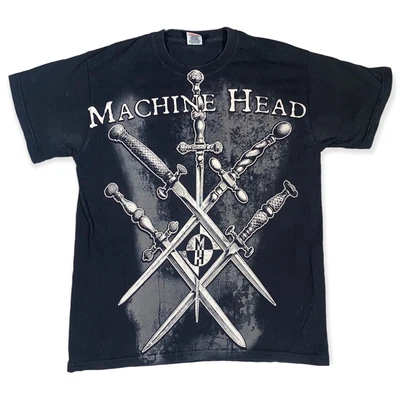 £19.98 • Buy 2007 MACHINE HEAD The Blackening T-Shirt Rock Band | Size Medium