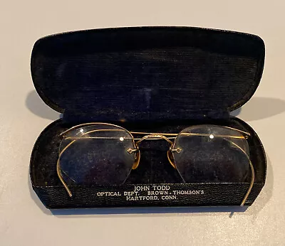 Vintage American Optical 1/10 12K GF Ful-View Gold Filled Frames Glasses • $24.99