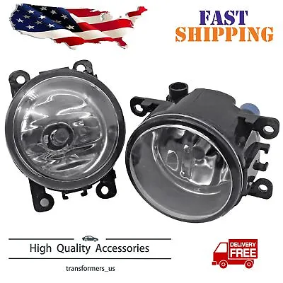 2 Pcs Fit For Ford 110W Right Left Side Car Front Bumper Lamp Driving Fog Light • $19.49