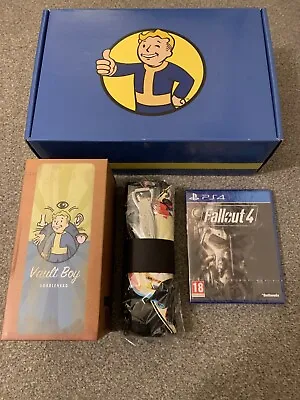 Fallout 4 Vault 111 Bobblehead / T-shirt & Playstation Ps4 Game Box Set - New • £29.99