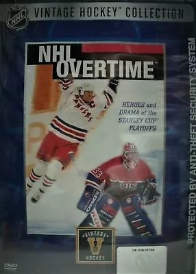 NHL Vintage Collection: Overtime - Heroes Of The Stanley Cup Playoff (DVD 2006) • $10.79