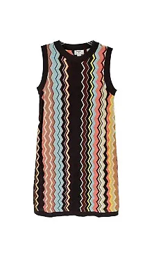 New Missoni Target Mini Knit Chevron Sleeveless Tunic Dress Size XS • $49.99