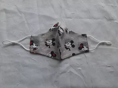 Mickey Mouse Adult Face Mask / Handmade / Reusable / Washable • $8