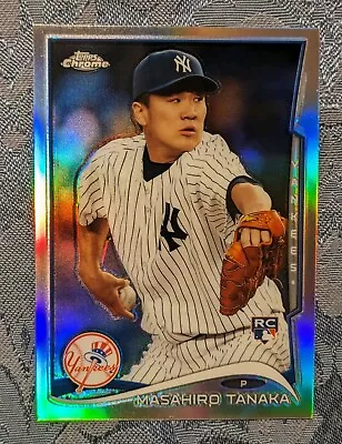 2014 Topps Chrome Rookie Refractor Masahiro Tanaka Rc New York Yankees  • $4.99