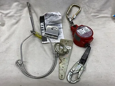 Miller Fall Limiter Anchor Lot Roof Anchor Wire Hook Anchor Rope / Cable Grab • $127.50