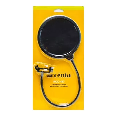 Accenta USA Pop Filter Studio Microphone Mic Wind Screen With Double Screen • $9.95