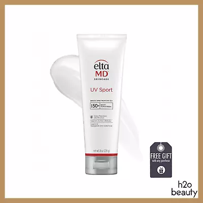 Elta MD UV Sport Broad-Spectrum SPF 50+ 8 Oz EXP 01/26 *New In Box* • $37.12