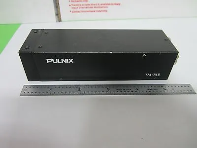 Microscope Inspection Video Camera Ccd Pulnix Tm-745 Optics As Is Bin#n5-03 • $79