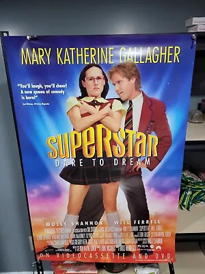 Superstar Dare To Dream Poster Molly Shannon Will Ferrell Poster 27x40 • $15.99