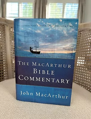 The MacArthur Bible Commentary - Hardcover By John MacArthur - Great Condition • $23.99