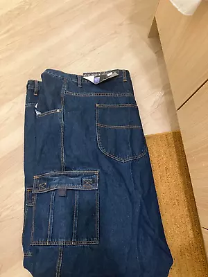 Greystone  Men's Indigo   Jeans Cotton   64 Waist 64x34  NWT NEW • $31.45