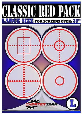 £7.26 • Buy Cheatergear Quickscope Gaming Crosshair Screen Aiming Targets