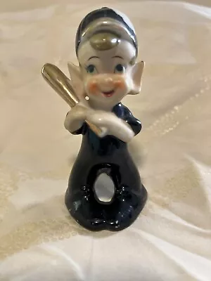 Vintage 1950’s Porcelain Pixie Elf Figurine Japan.  See Description • $5