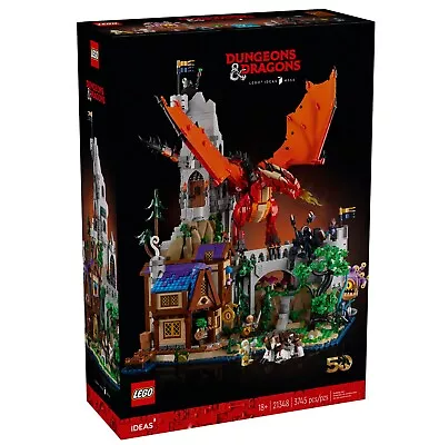 LEGO Ideas 21348 Dungeons & Dragons: Red Dragon's Tale - New Release - Pre-Order • $795