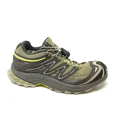 £21.30 • Buy Salomon Women XA Comp 4 Trail Running Shoes Grey,Yellow 247143 Bungee Size 6