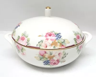 Mikasa ROSEMEAD CAE16 Covered Vegetable Bowl W/Handles Unused!   • $150