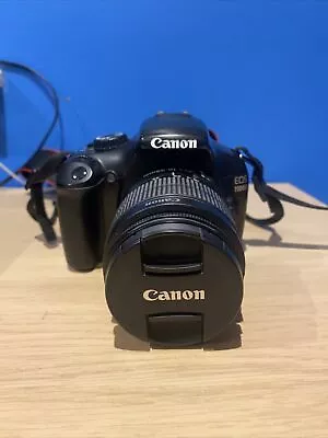 Canon EOS 1100D 12.2MP Digital SLR Camera - Black With 18-55mm Lense • £110